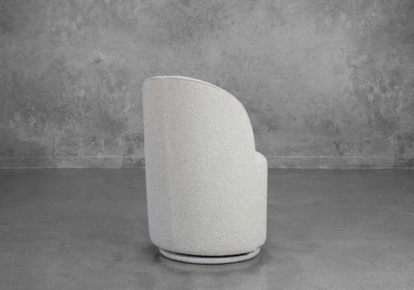 Lily Dining Chair in Linen - Back