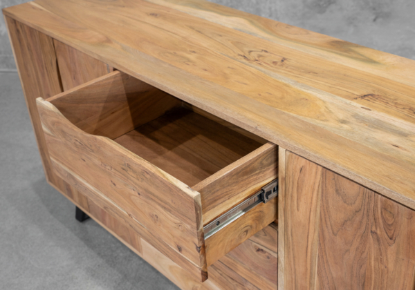 Shinola Acacia Sideboard in Natural - Drawers