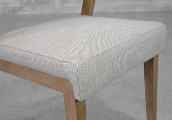 Bruno Dining Chair in Cream - Seat