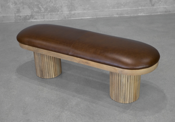 Felix Leather Bench