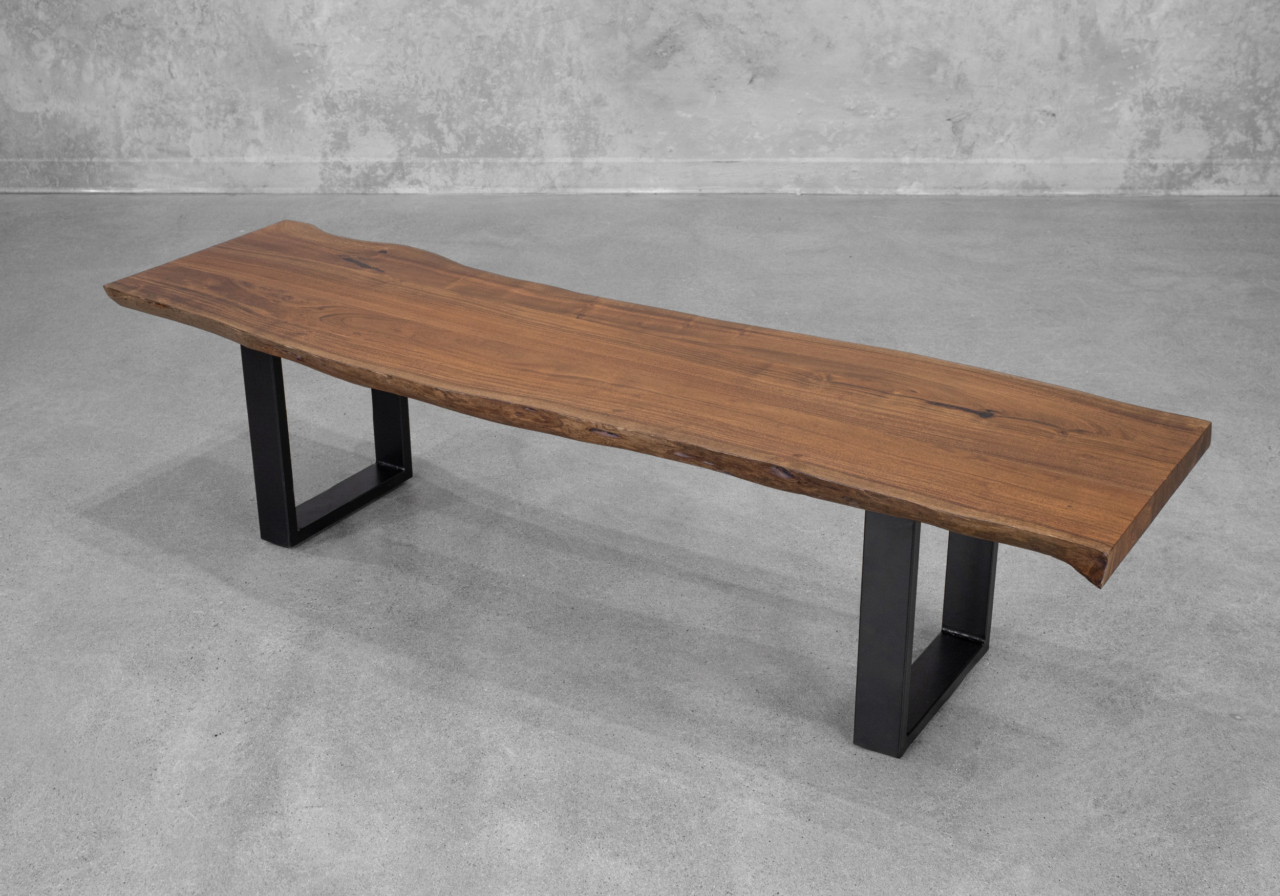 Jordan Bench in Washed Walnut