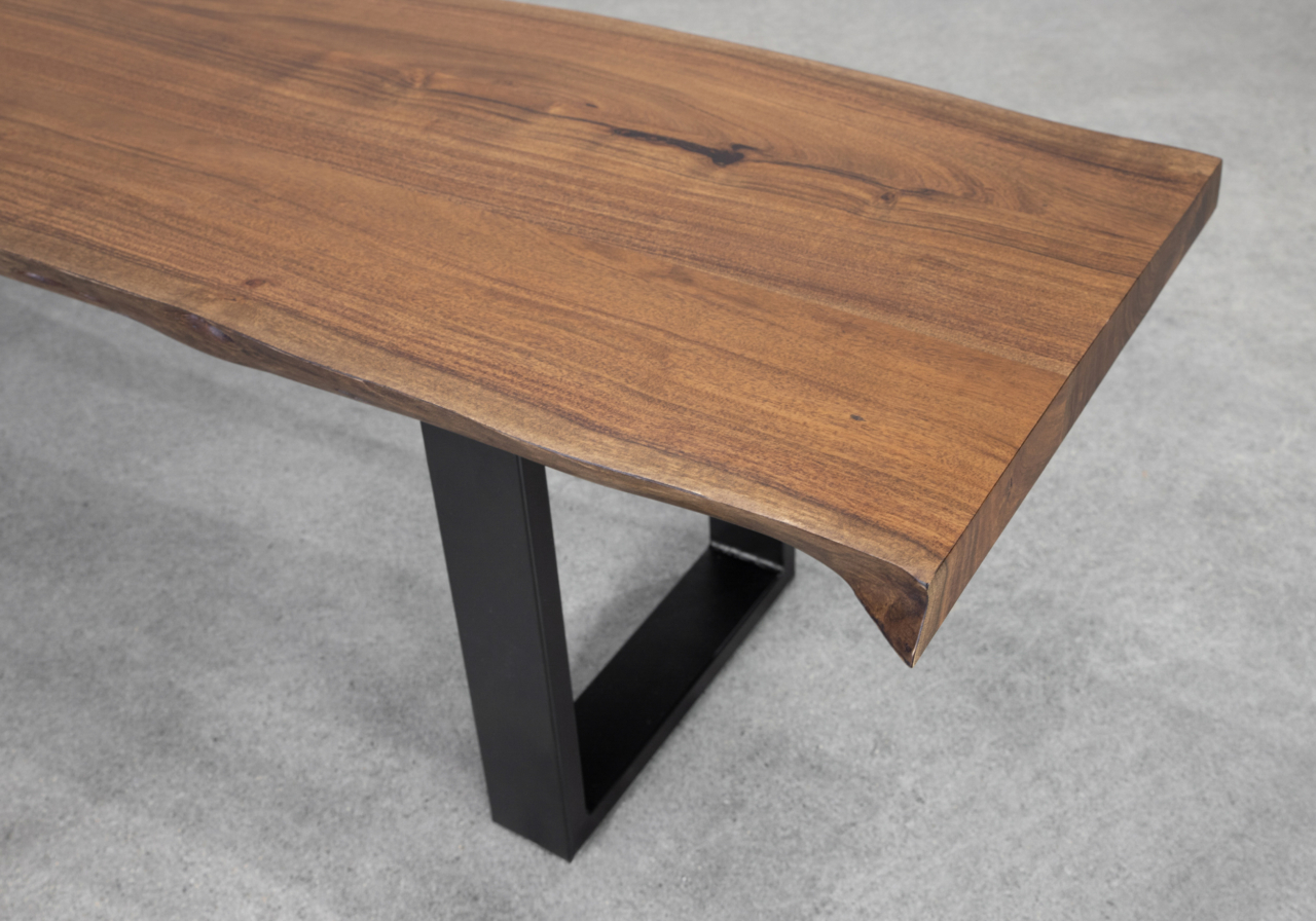 Jordan Bench in Washed Walnut - Wood