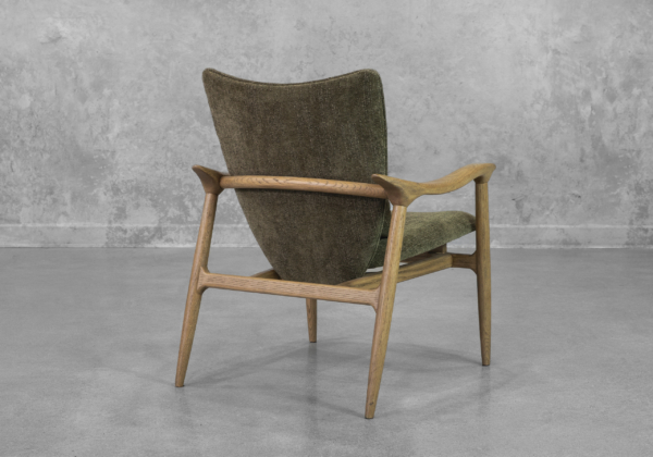 Tonio Accent Chair in Green - Back