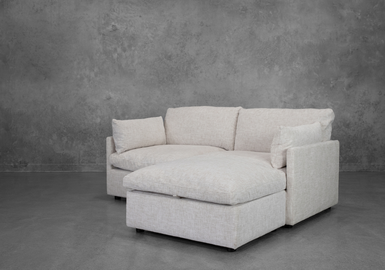 Bingo Sectional Sofa Right Facing - Angle