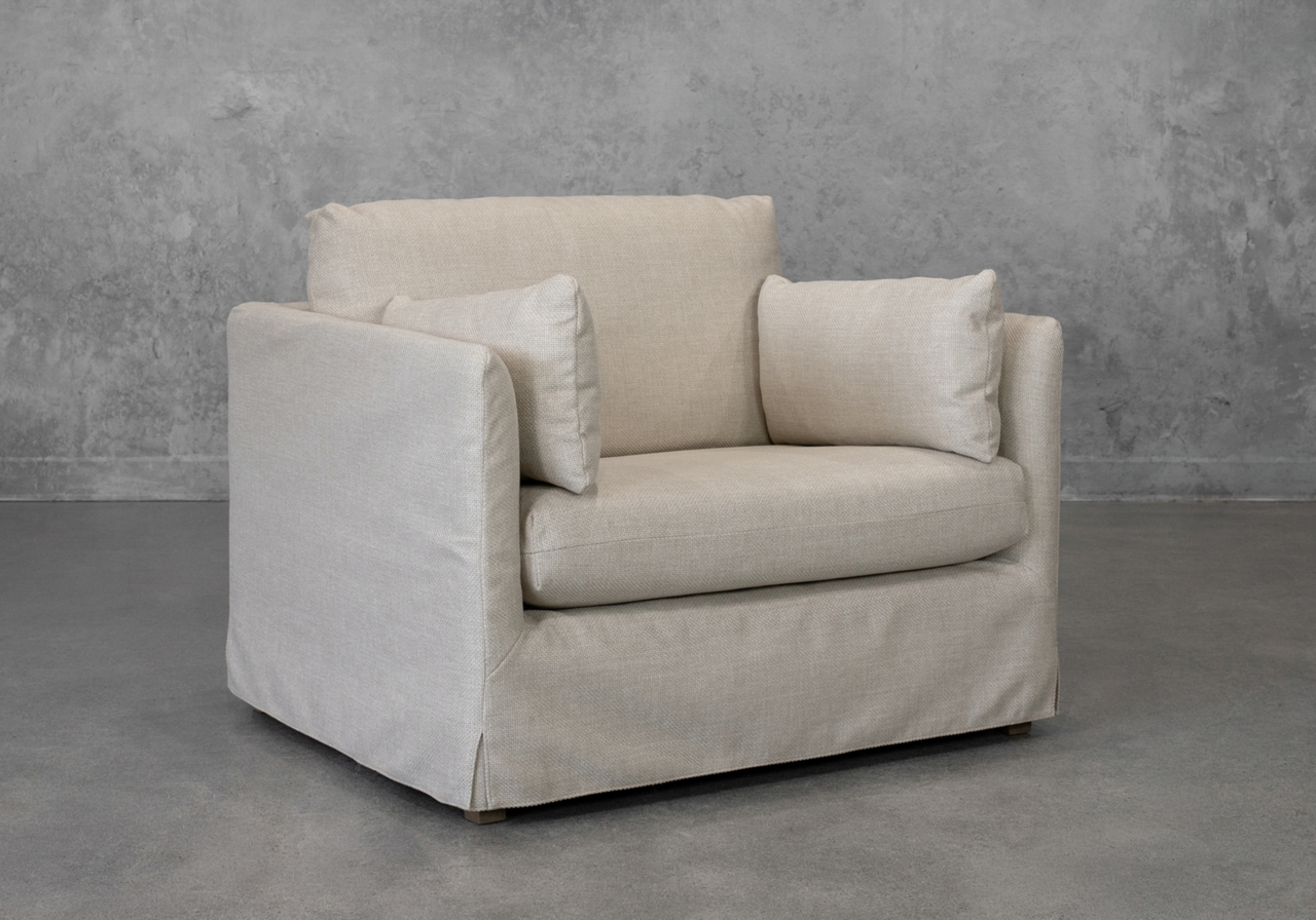 Azula Armchair in Cream P762 - Angle