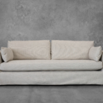 Azula Upholstered Sofa in Cream