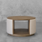 Lindo 31" Round Wood Coffee Table