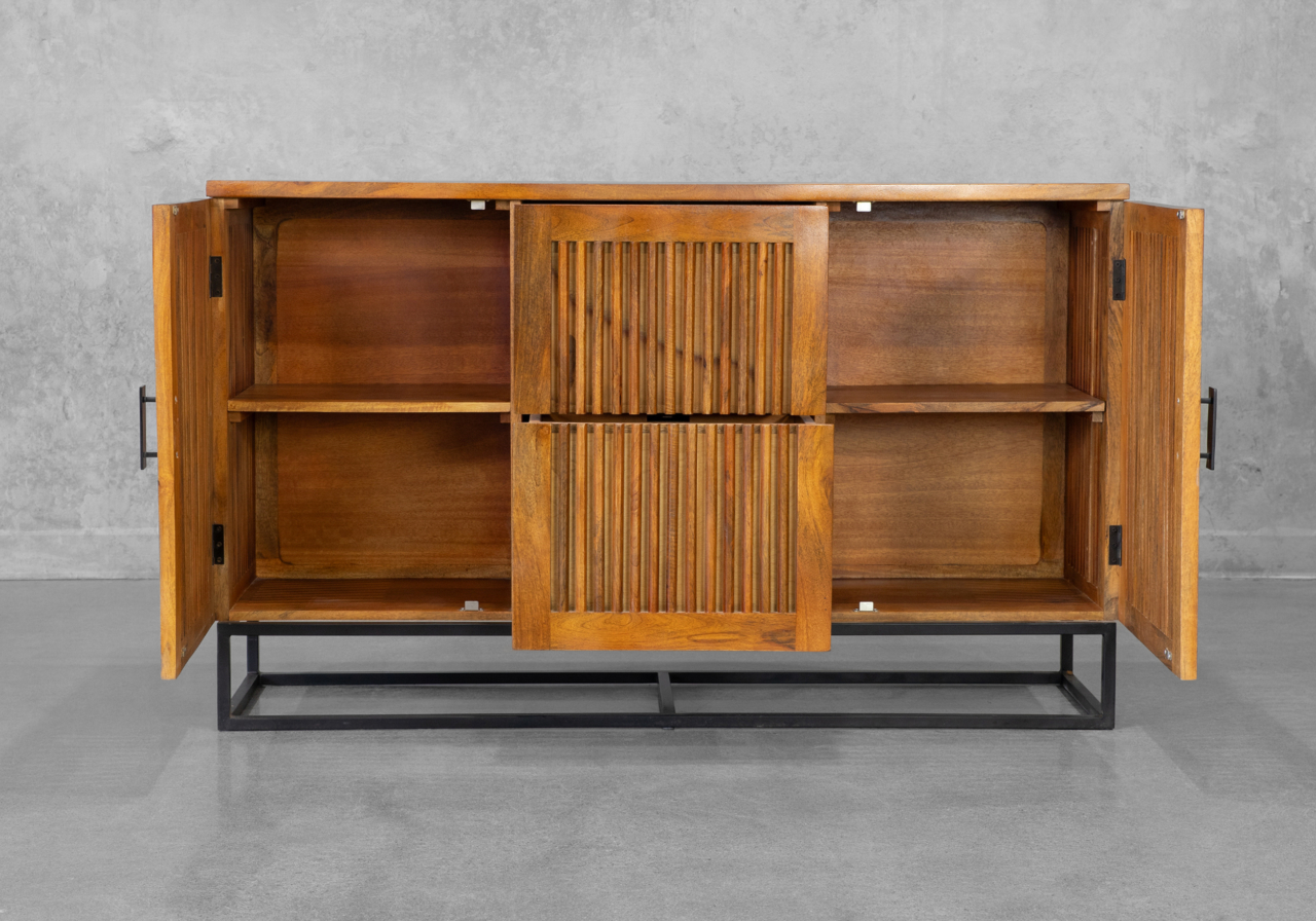 Space Cognac Sideboard - Front