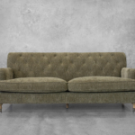 Vitor Fabric Sofa in Green