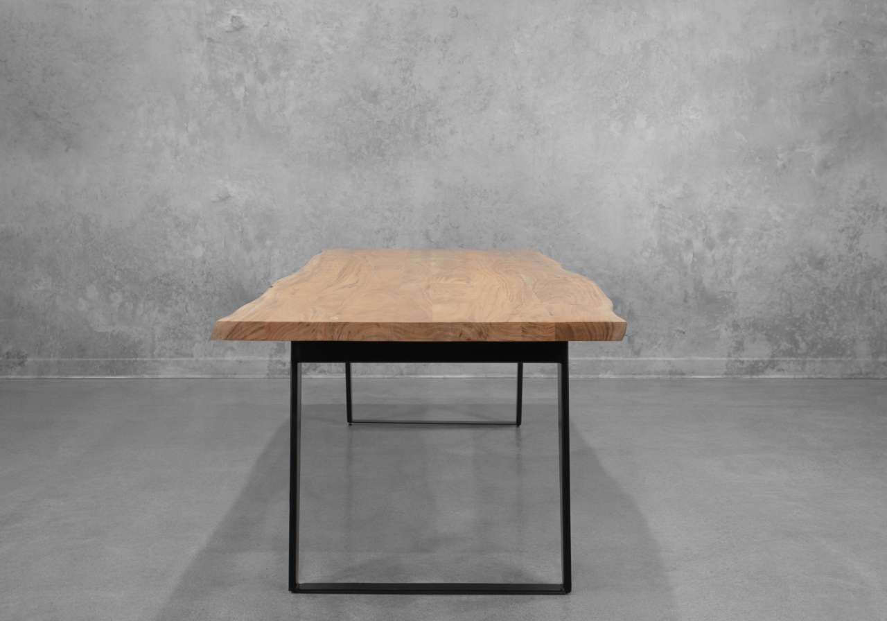 Shinola Large Dining Table in Natural - End