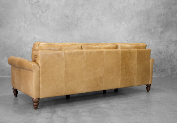 Amalfi Saddle Leather Sofa - Back