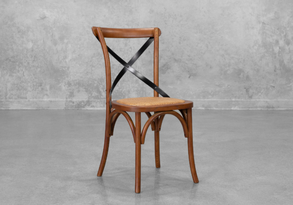 Avenue Walnut Dining Chair - Angle