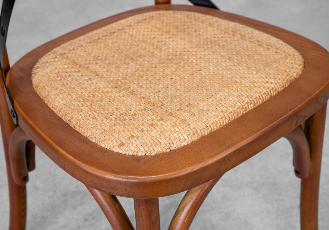 Avenue Walnut Dining Chair - Close Up