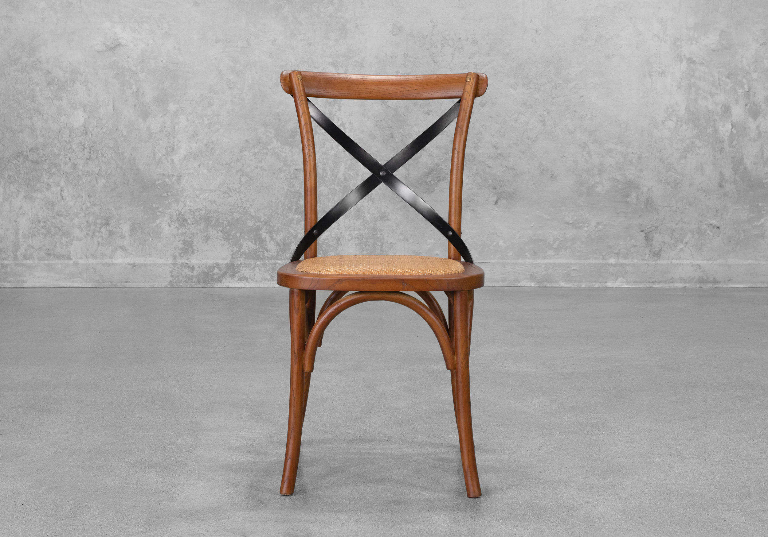 Avenue Walnut Dining Chair - Front