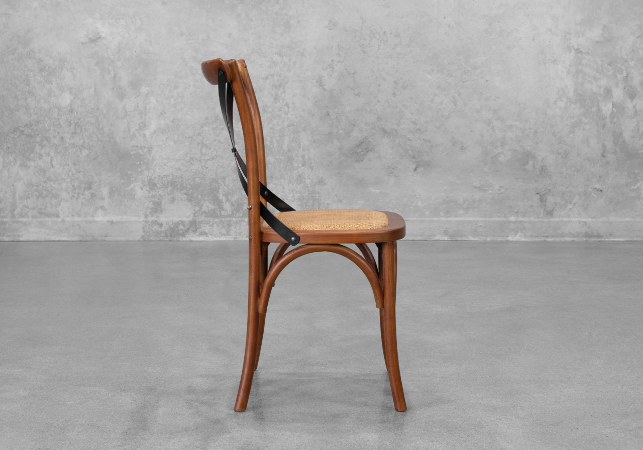Avenue Walnut Dining Chair - Side