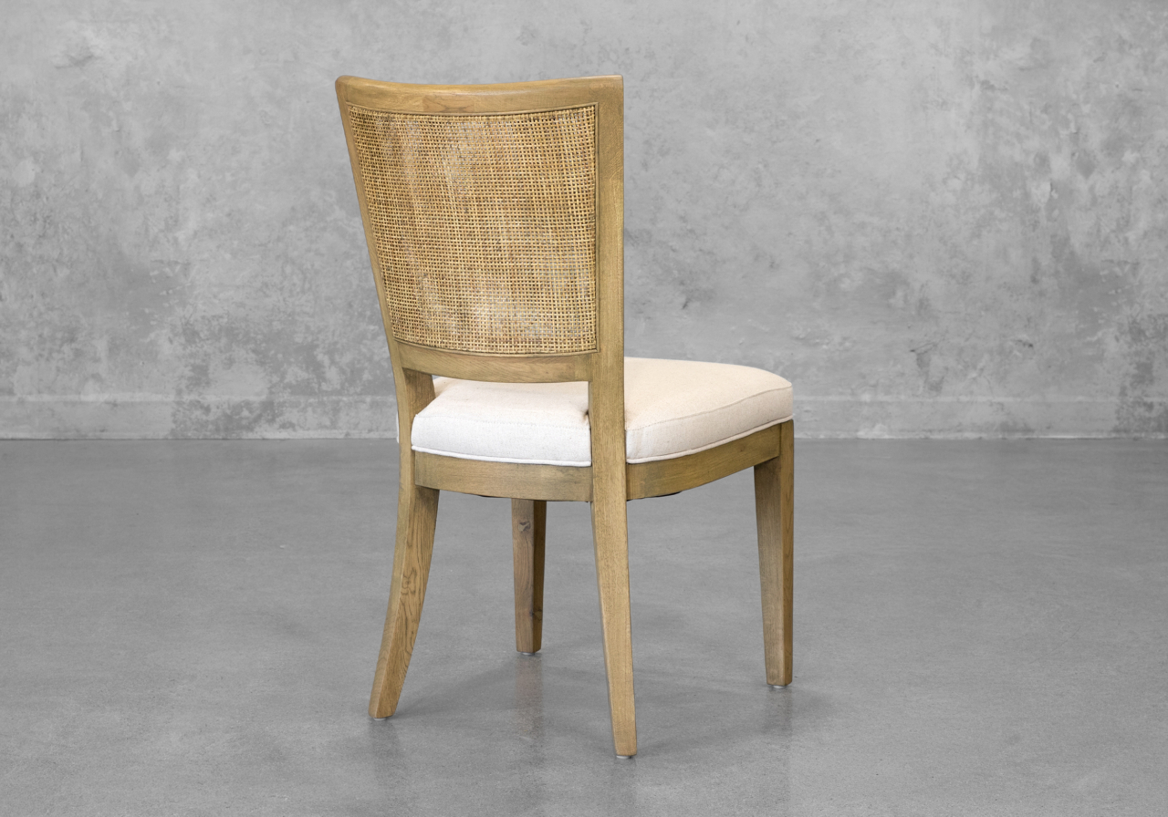 Ayla Wood Dining Chair - Back