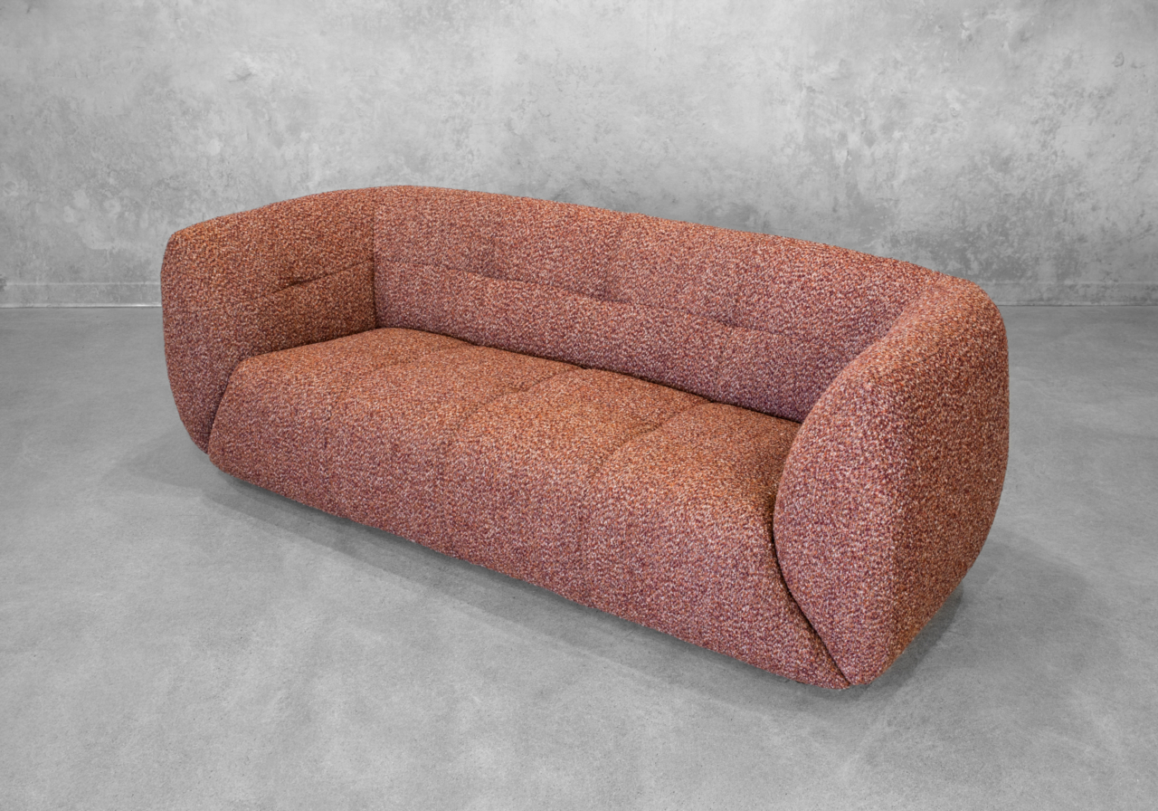 Bobo Fabric Sectional in Sunset