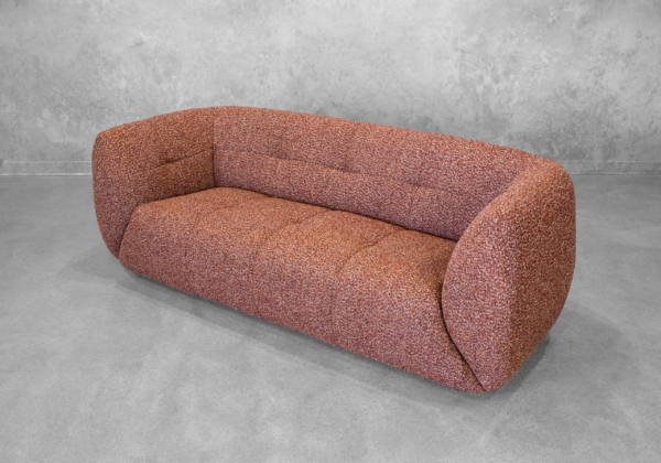 Bobo Fabric Sectional in Sunset
