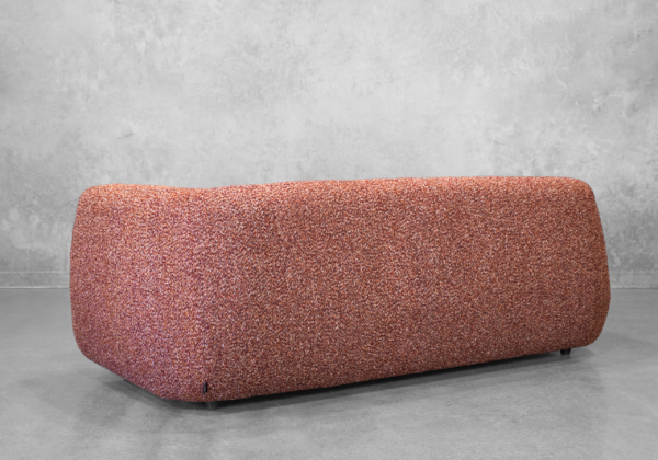 Bobo Fabric Sectional in Sunset - Back