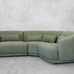 Conran Fabric Sectional in Green