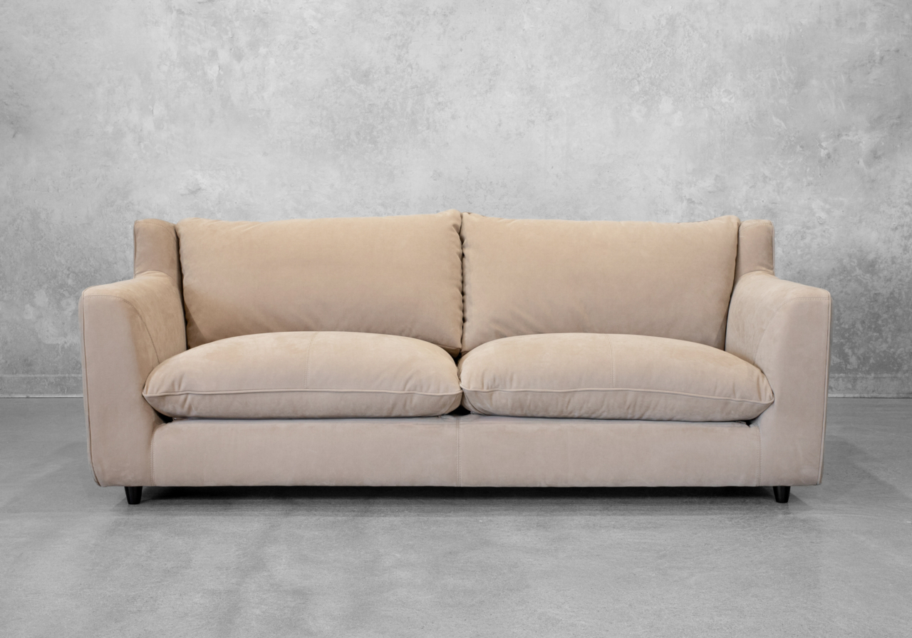 Deauville Fabric Sofa in Mist - Front Deauville Fabric Sofa in Mist - Front