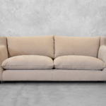 Deauville Fabric Sofa in Mist