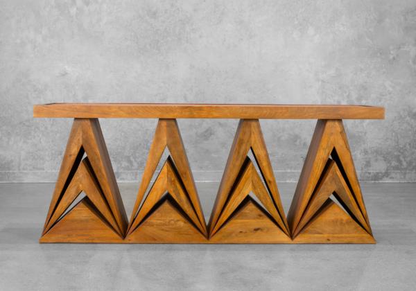 Jefferson Cognac Console - Front