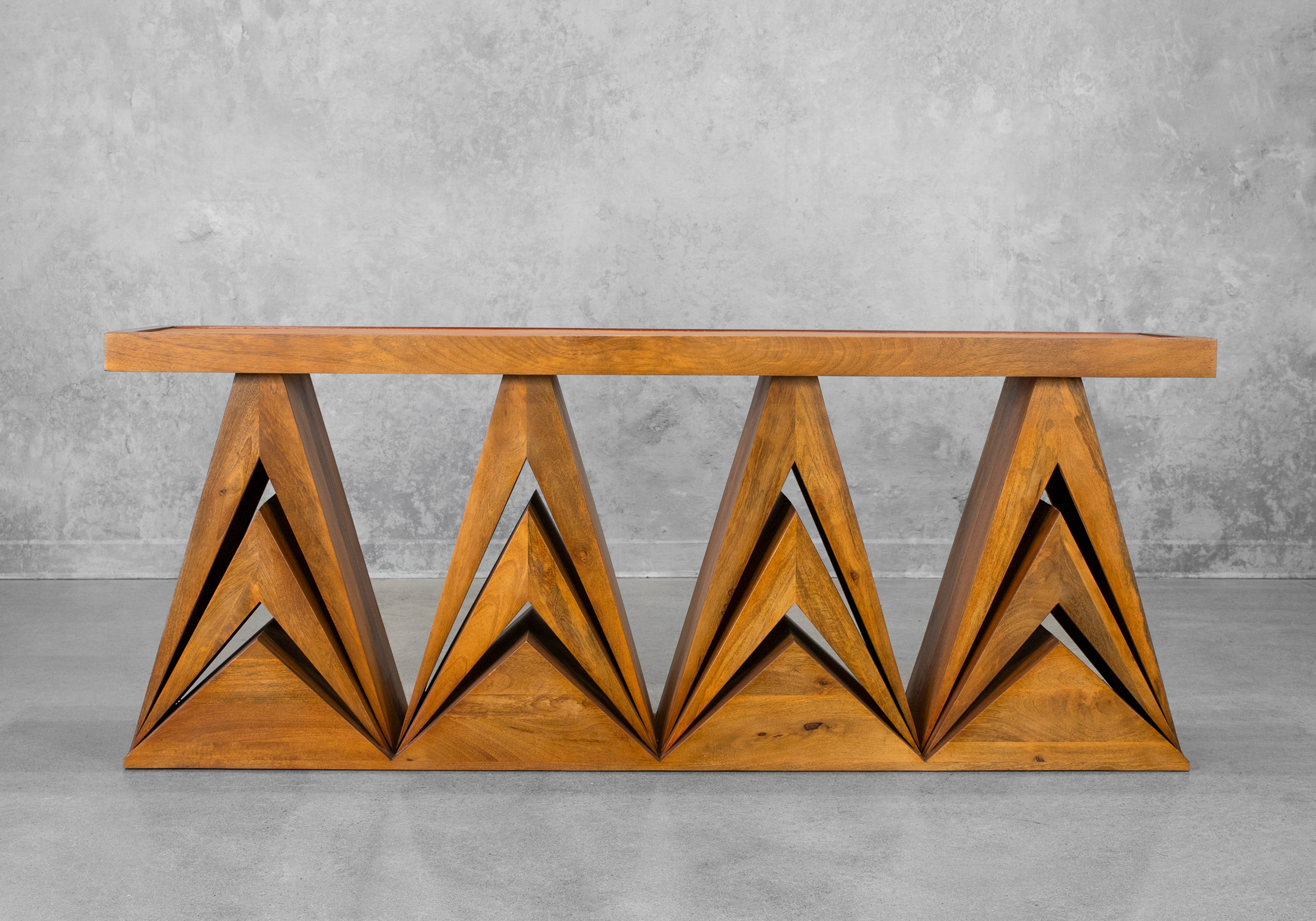 Jefferson Cognac Console - Front