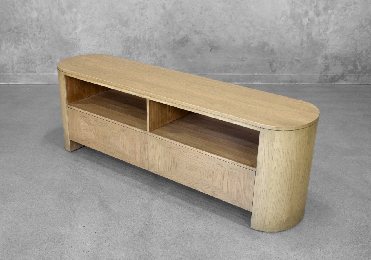 Josie Antique Blonde Tv Unit