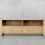 Josie 71" Antique Blonde Wood Tv Stand