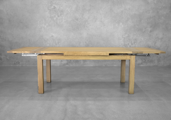 Kinsley Extendable Antique Blonde Dining Table - Front