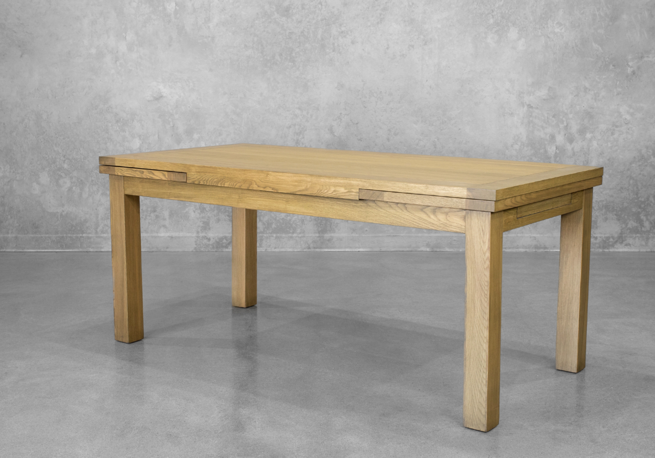 Kinsley Antique Blonde Dining Table - Angle