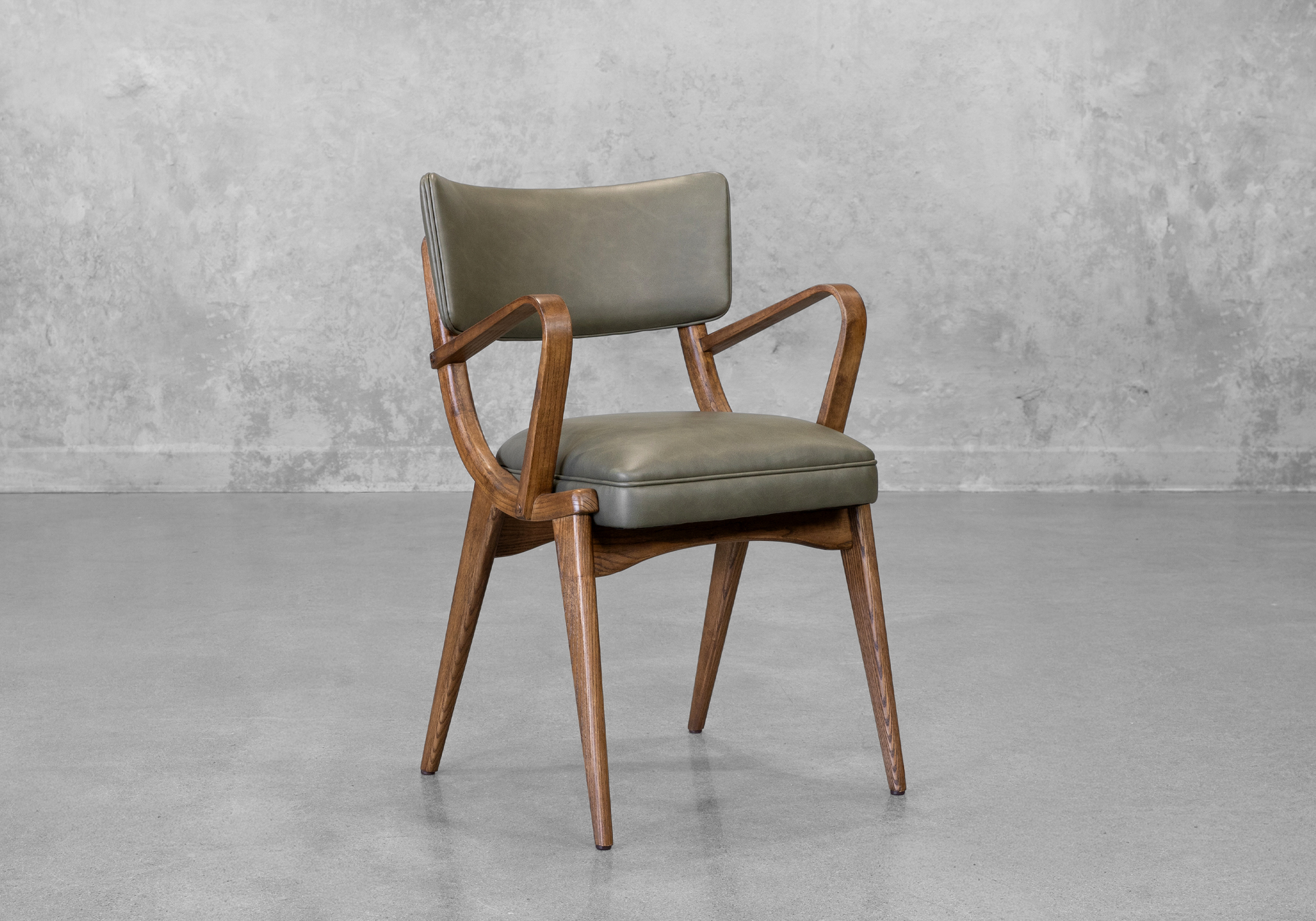 Lana Olive Dining Chair - Angle