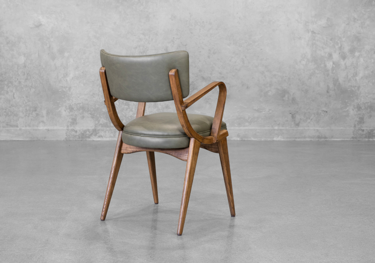 Lana Olive Dining Chair - Back