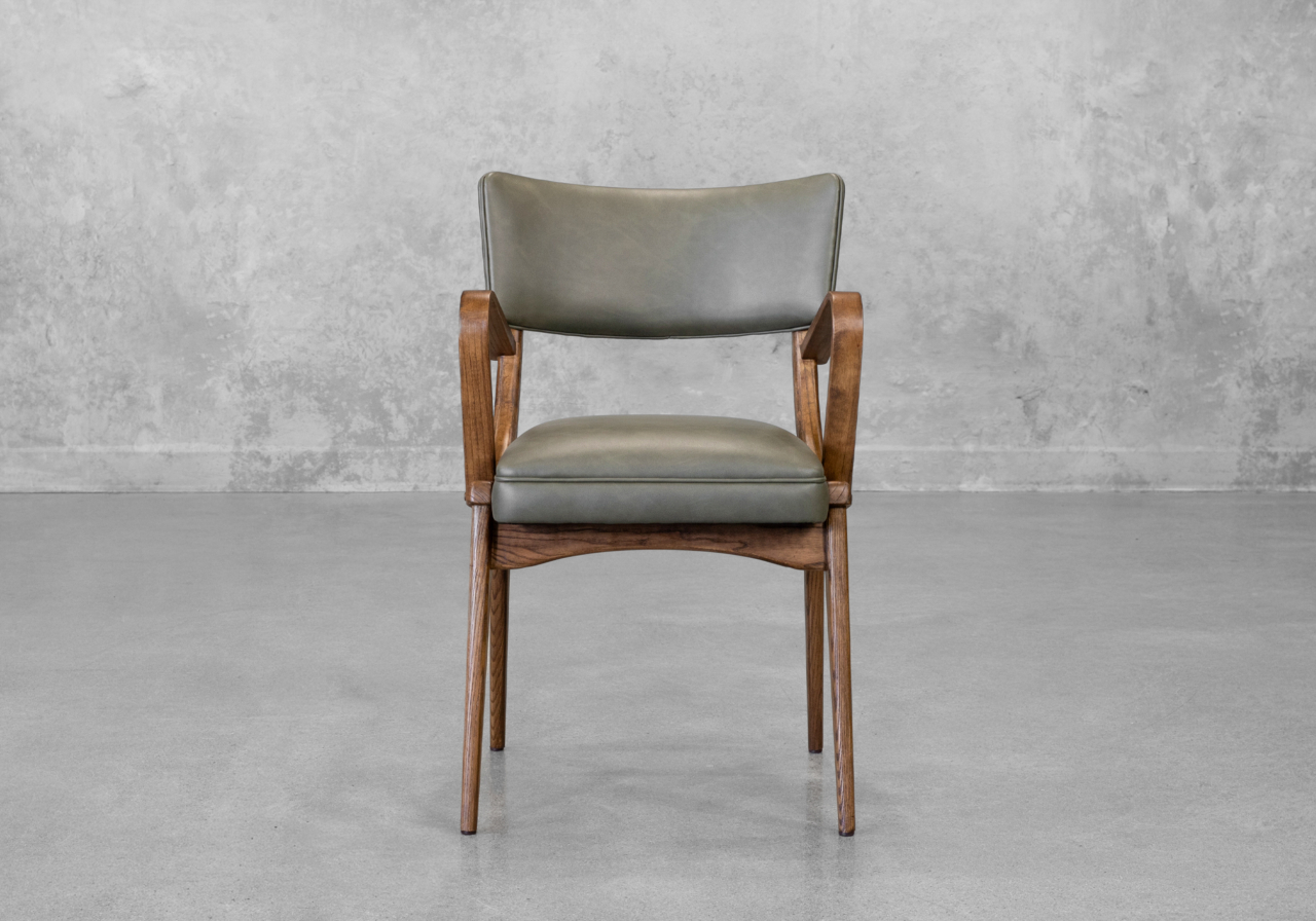 Lana Olive Dining Chair - Front Lana Olive Dining Chair - Front