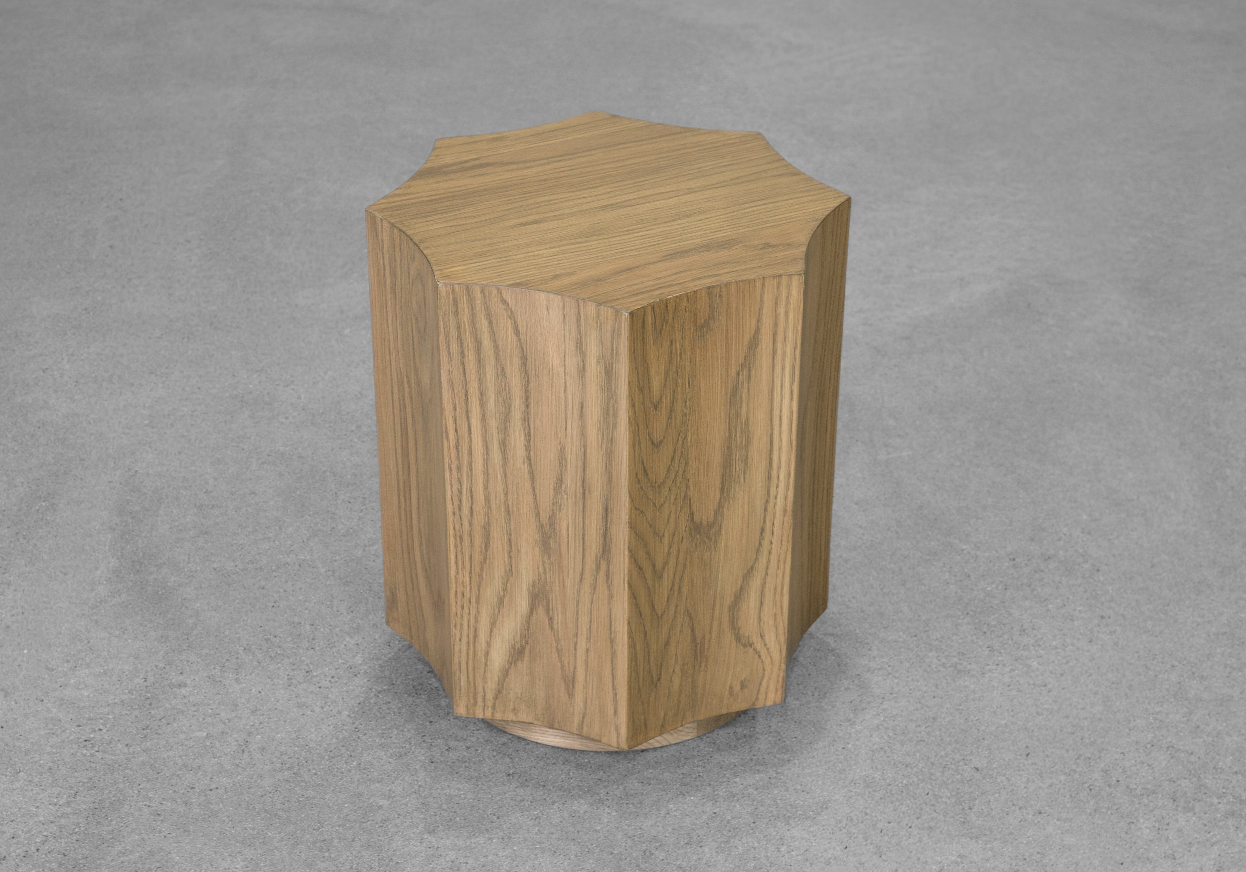 Rimi Side Table in Antique Blonde