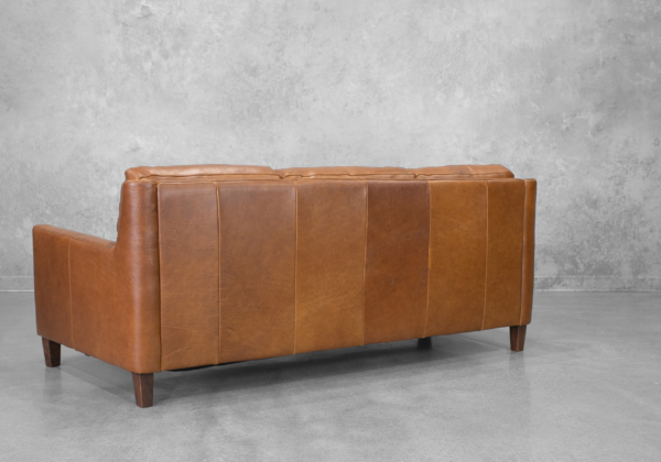 Sicily Leather Sofa - Back