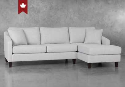 Canadian Made Kelsi Sectional - Overstock Promotion