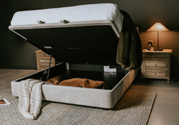 Dover Bed with Nightstands - Close Up