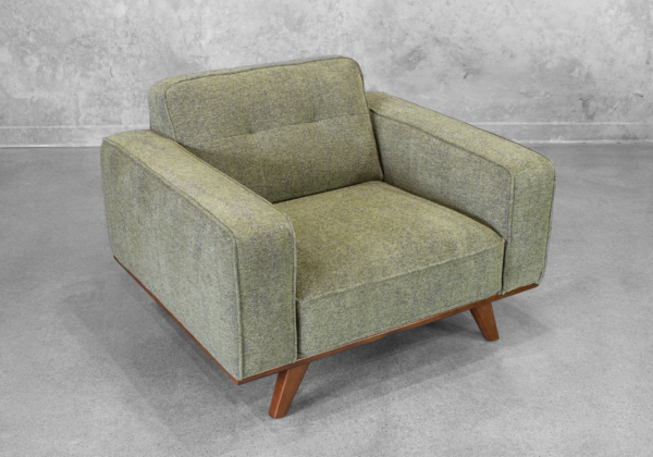 Dalkin Fabric Chair in Green