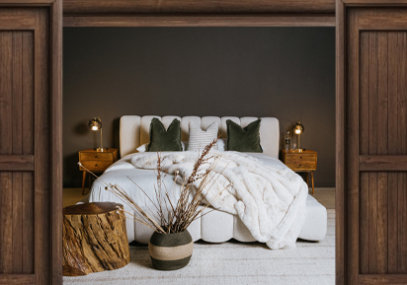 Explore Scallop Bed in Muse & Merchant Explore Scallop Bed in Muse & Merchant