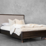 Finley Oak Wood Queen Bed