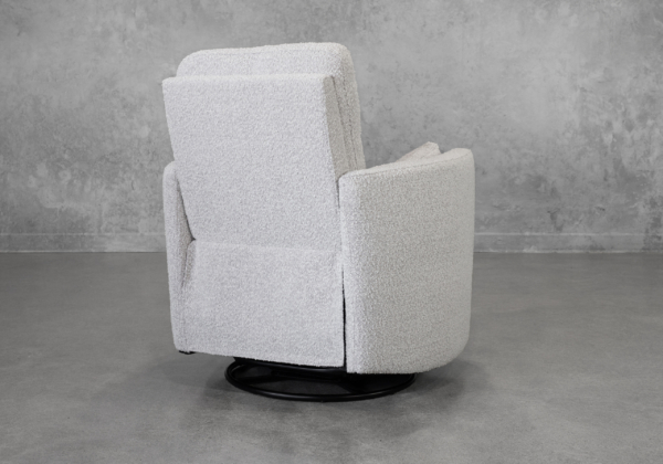 Jude Fabric Recliner in Beige - Back