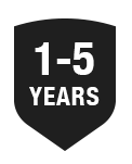 Years 1 to 5