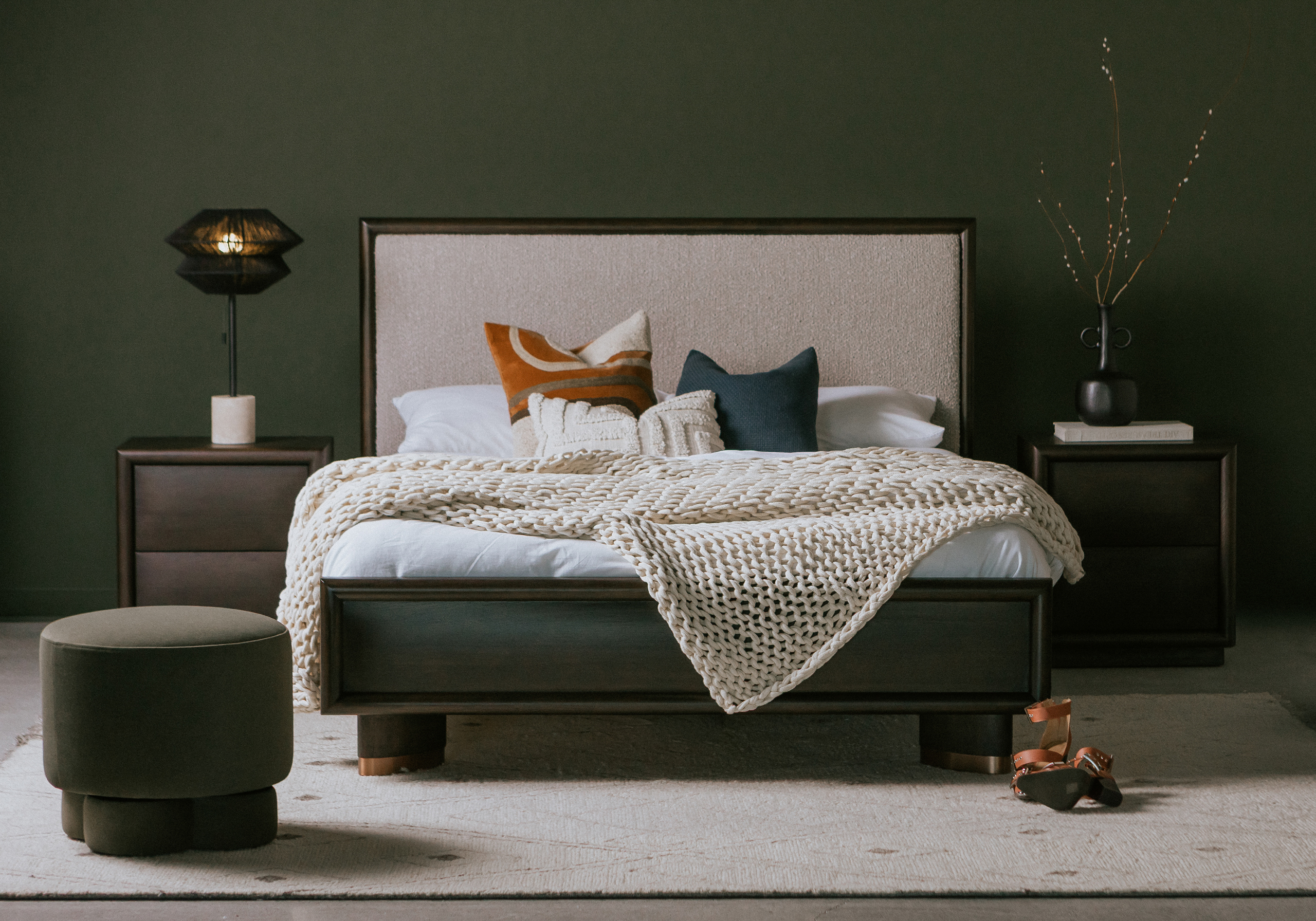 Modern Finley bedroom in Muse and Merchant