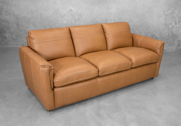 Ford Leather Sofa in Oslo Antelope