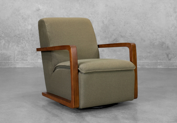 Forest Swivel Accent Chair - Angle