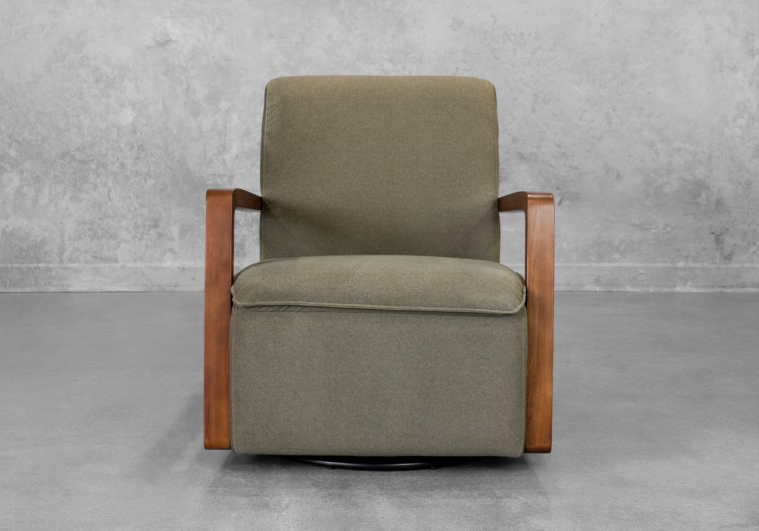 Forest Swivel Accent Chair - Front