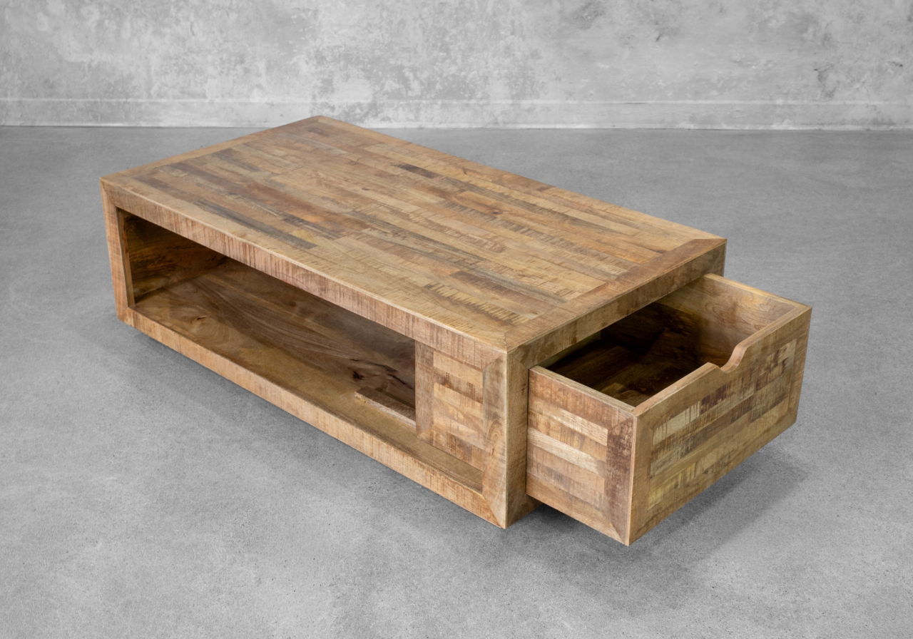 Kannon Coffee Table - Drawer