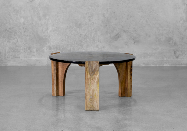 Leryn Glass Coffee Table - Front